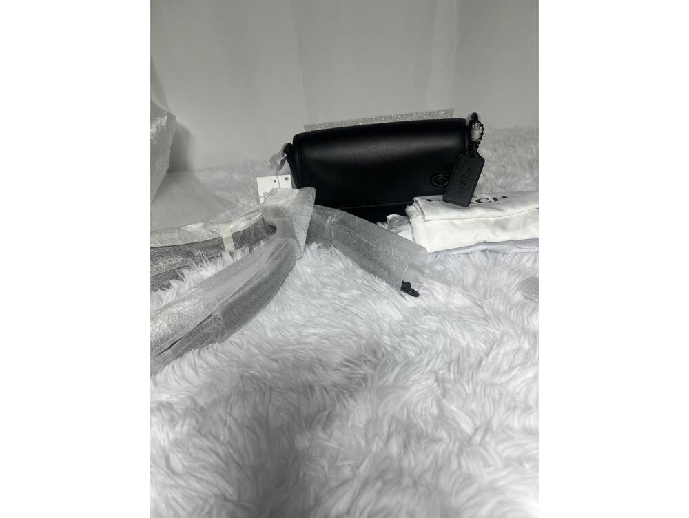 Coach Black Leather Crossbody Bag - Picture 4 of 9